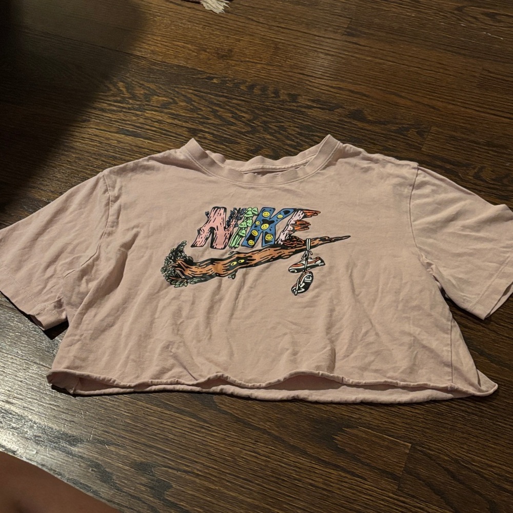 Nike Kids Light Pink Graphic Tee